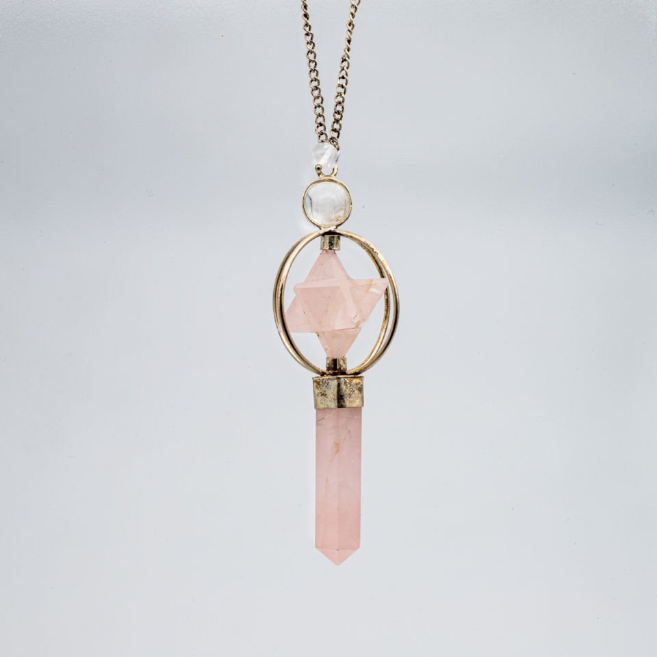 Pembe Kuvars Sarkaç / Pandül