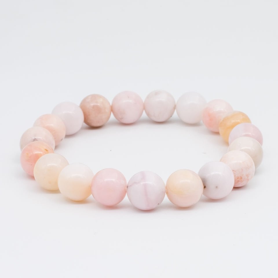 Pembe Opal 8 mm Bileklik