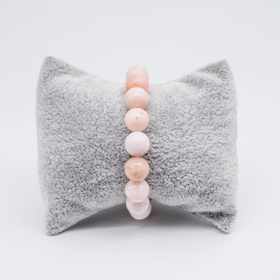 Pembe Opal 8 mm Bileklik