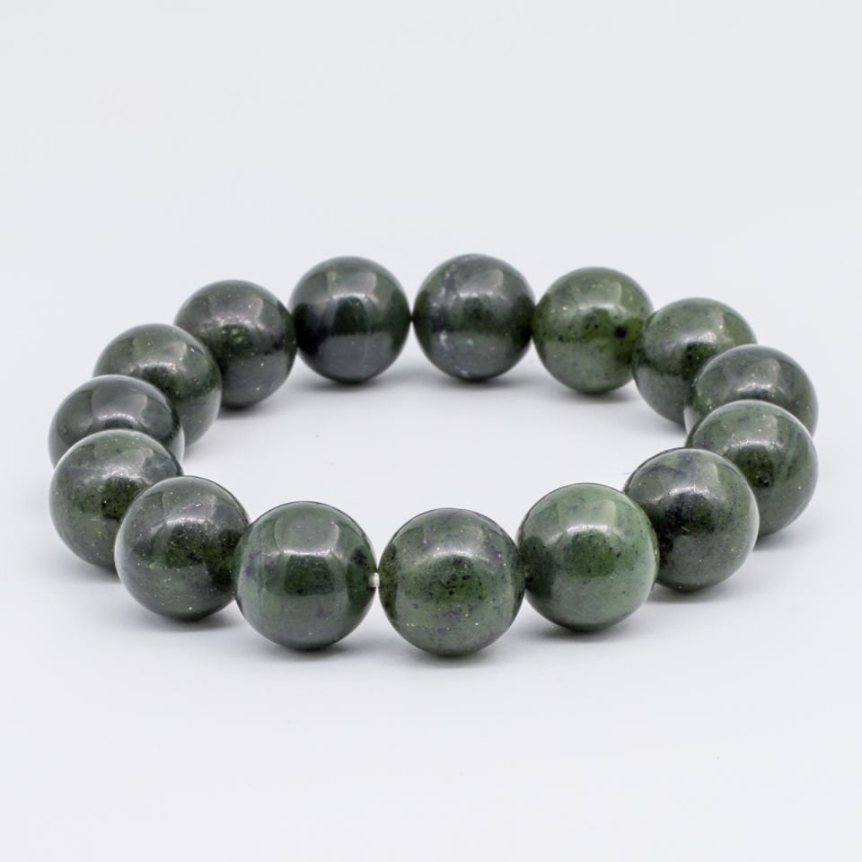 Kanada Yeşim 12 mm Bileklik