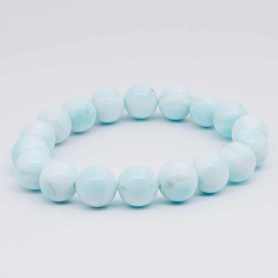 Larimar 10 mm Bileklik