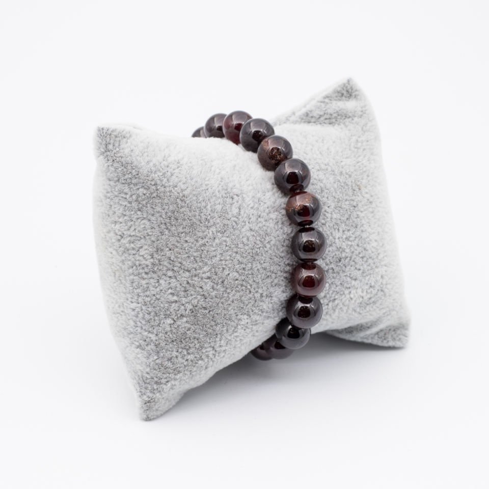 Garnet Lal Bileklik 8 mm
