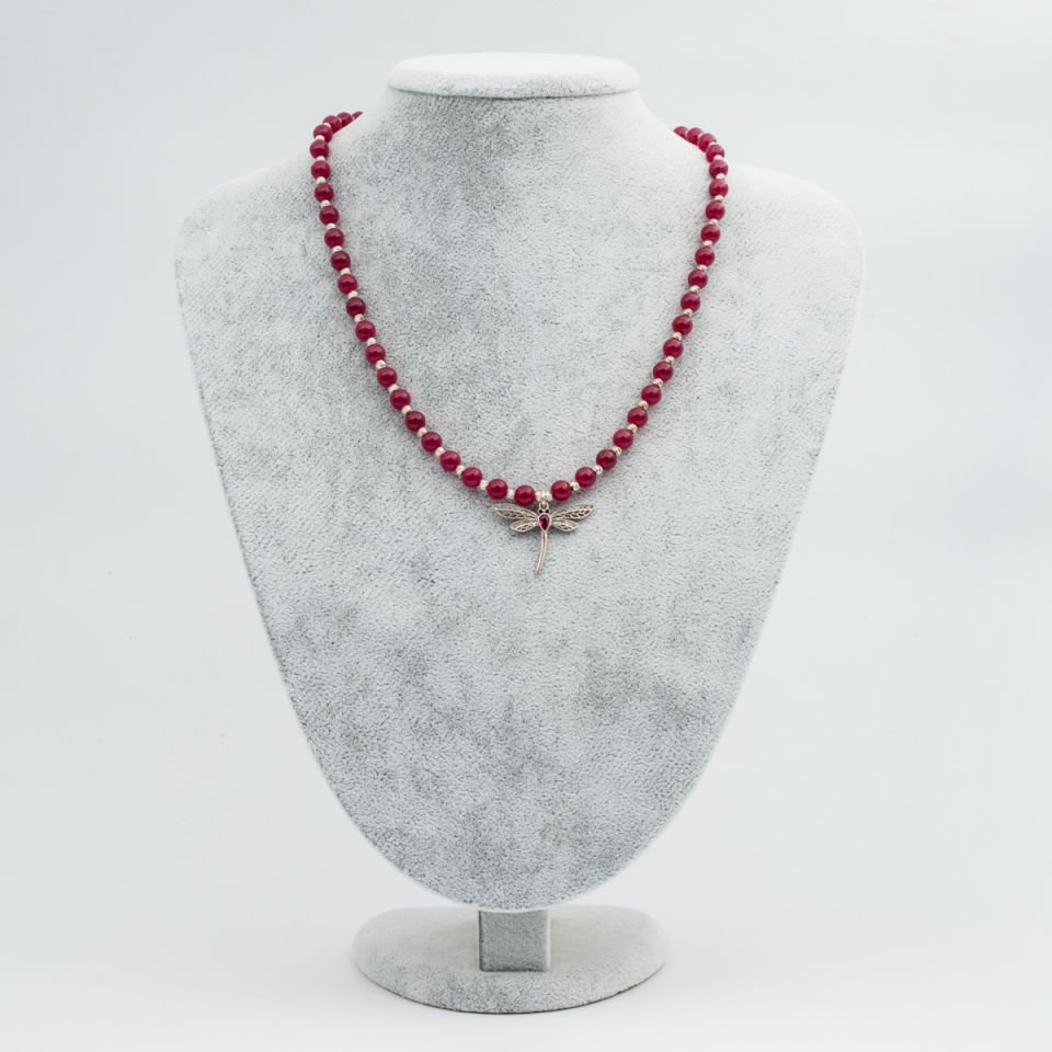 Yakut 925 Ayar Gümüş Set