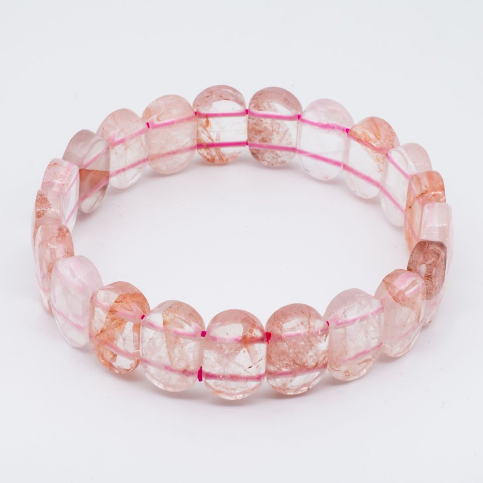 Pembe Kuvars  Rolex Bileklik