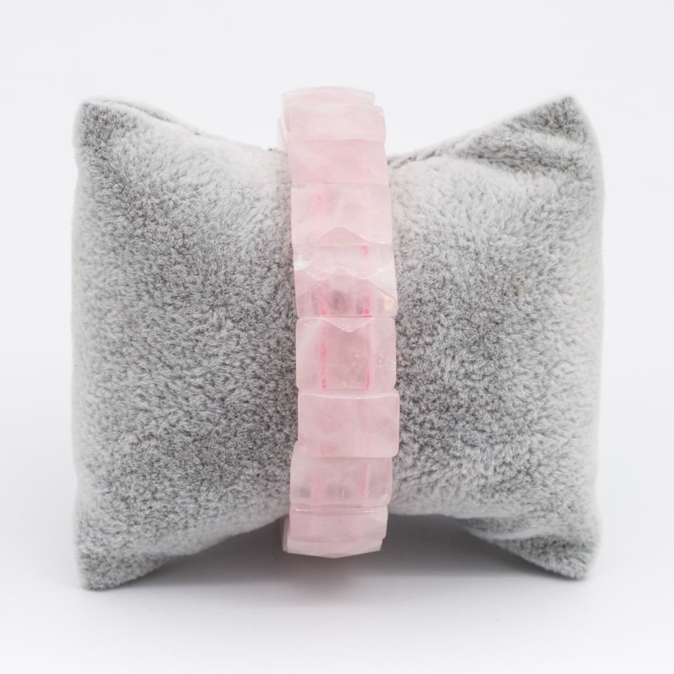 Pembe Kuvars  Rolex Bileklik