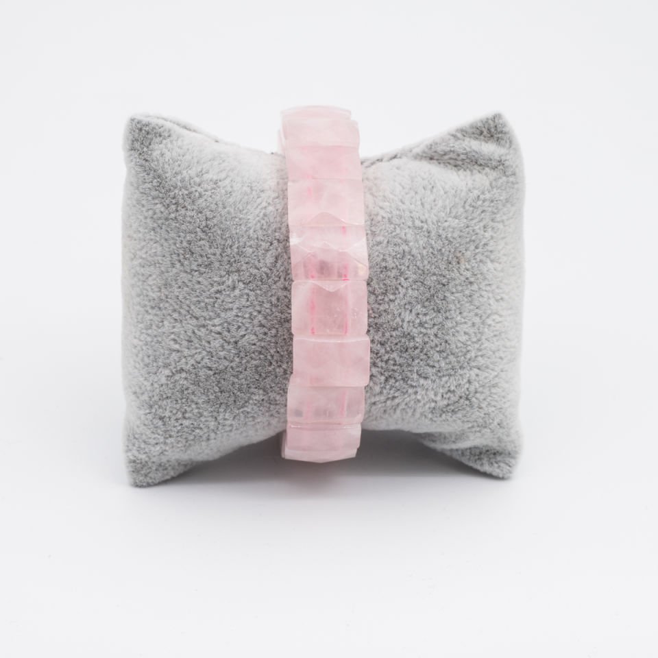 Pembe Kuvars  Rolex Bileklik