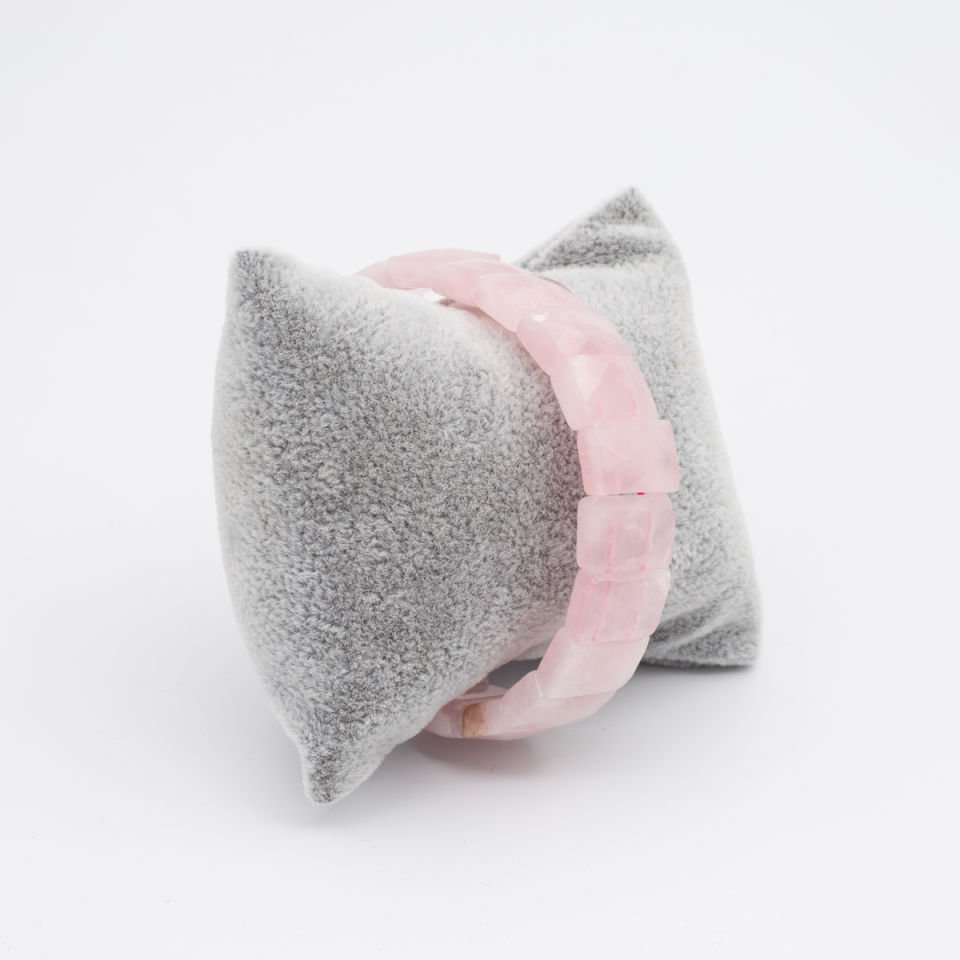 Pembe Kuvars  Rolex Bileklik