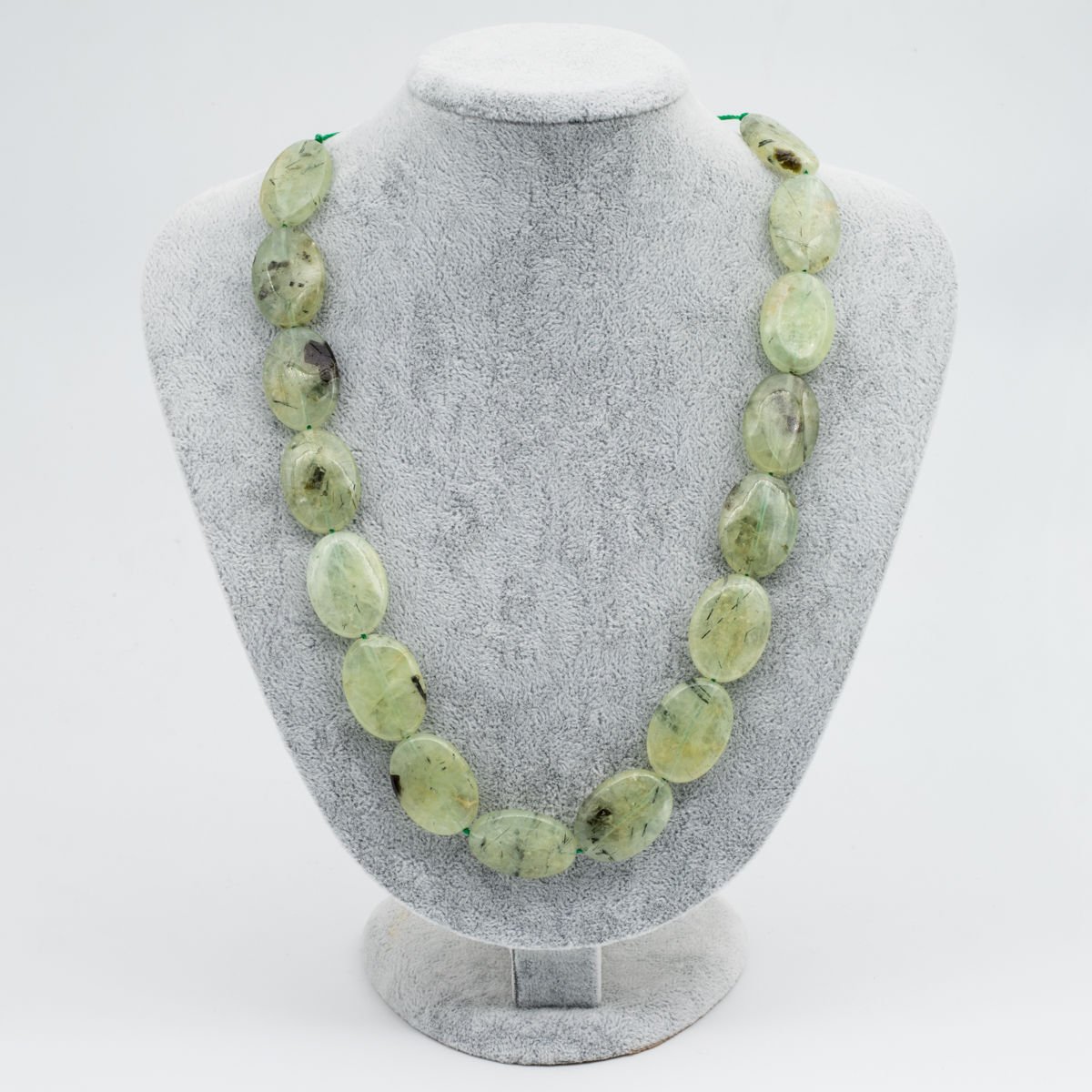 Prehnite  925 Ayar Gümüş Kolye