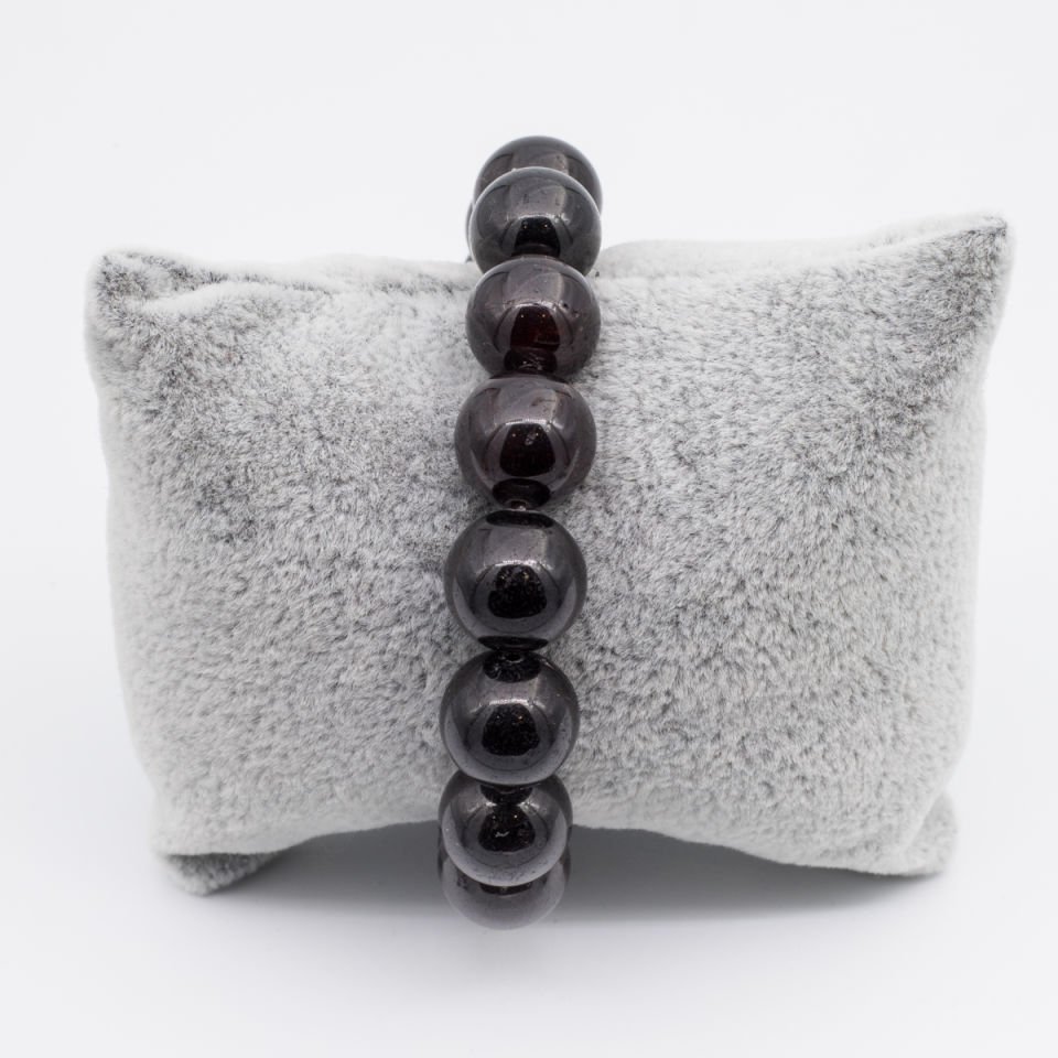 Garnet Lal Bileklik 10/12mm