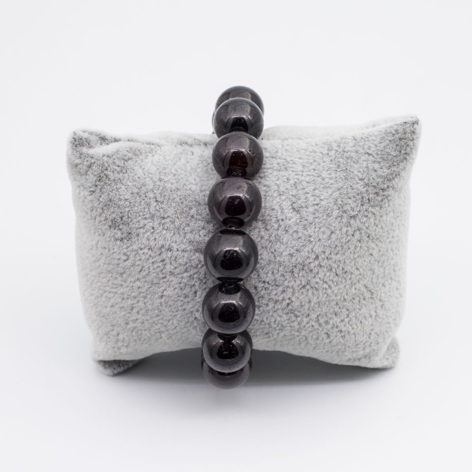 Garnet Lal Bileklik 10/12mm