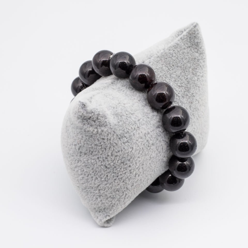 Garnet Lal Bileklik 10/12mm