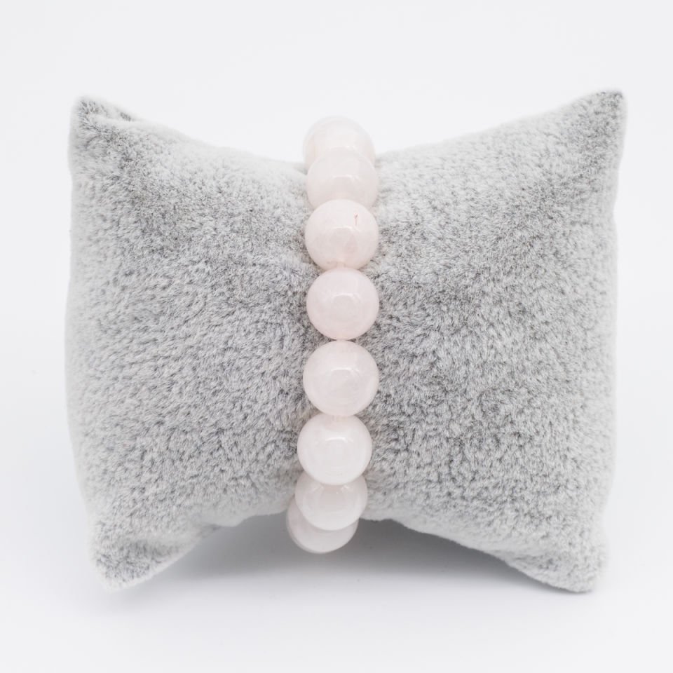 Pembe Kuvars Bileklik 10/12mm