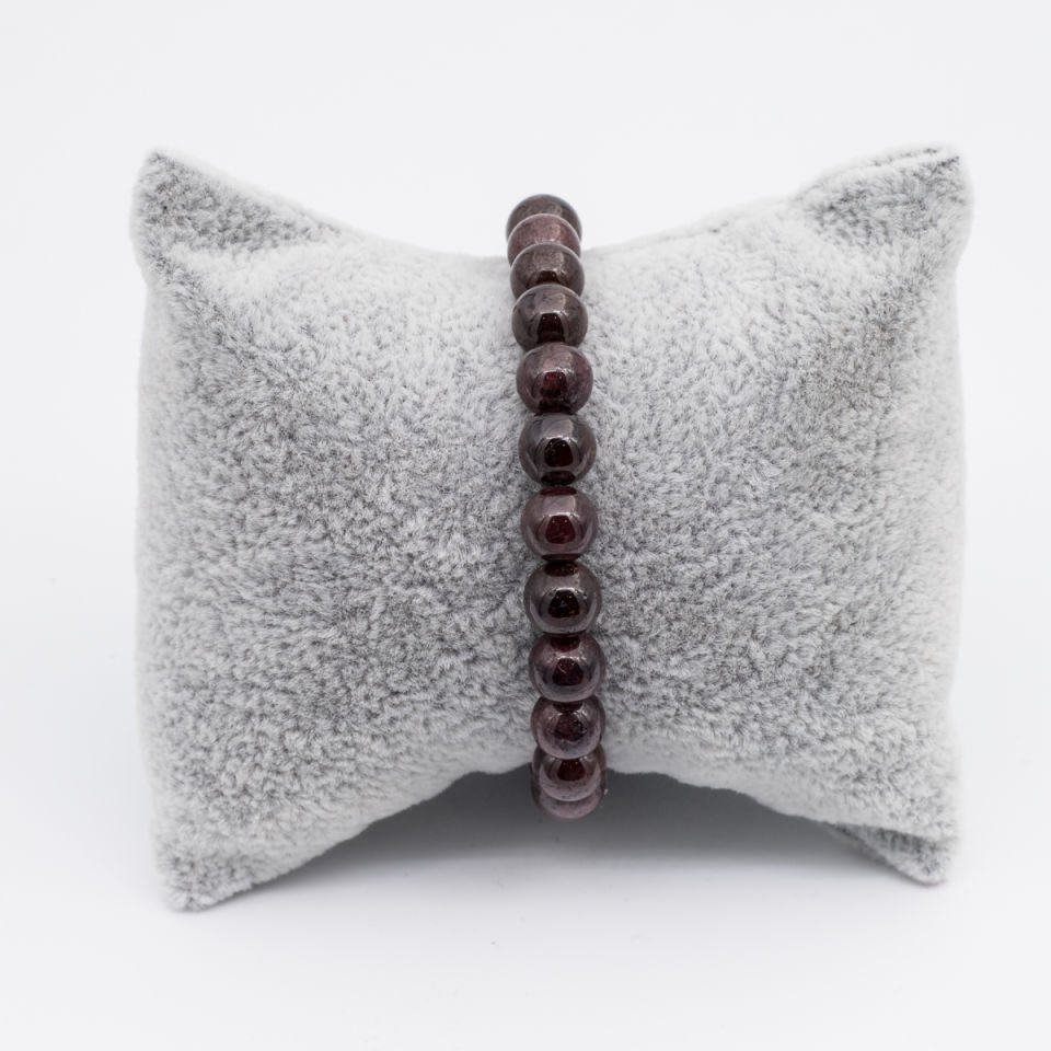 Garnet Lal Bileklik 6 mm