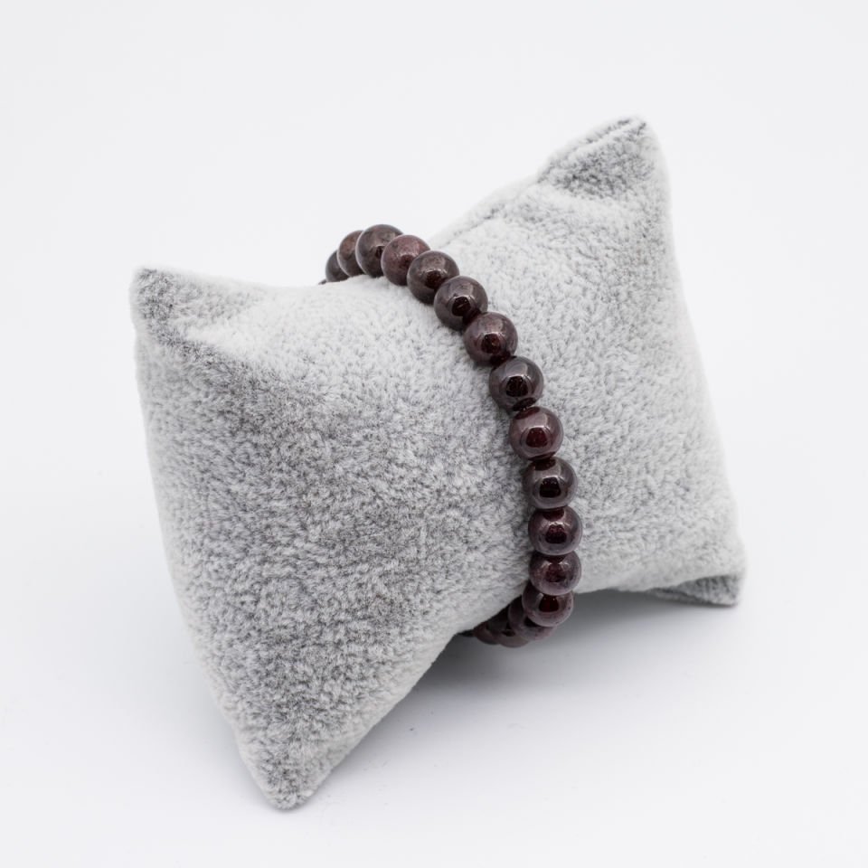 Garnet Lal Bileklik 6 mm