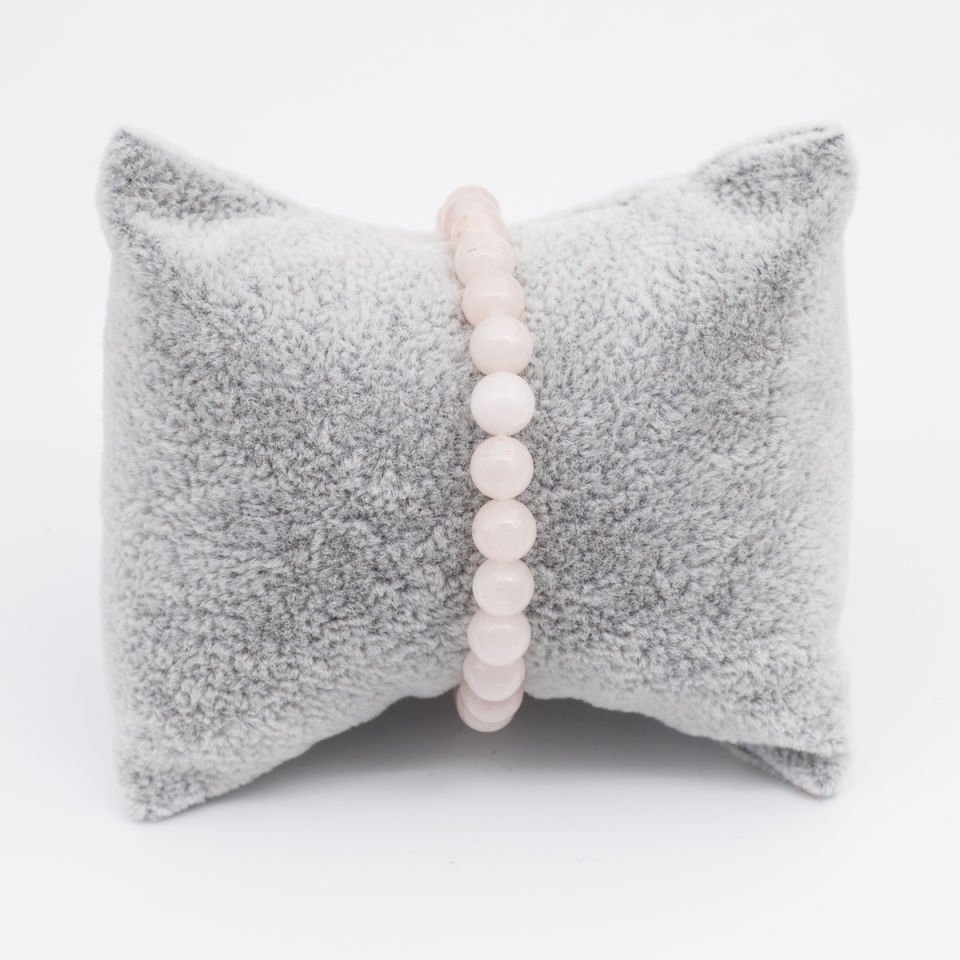 Pembe Kuvars Bileklik 6 mm